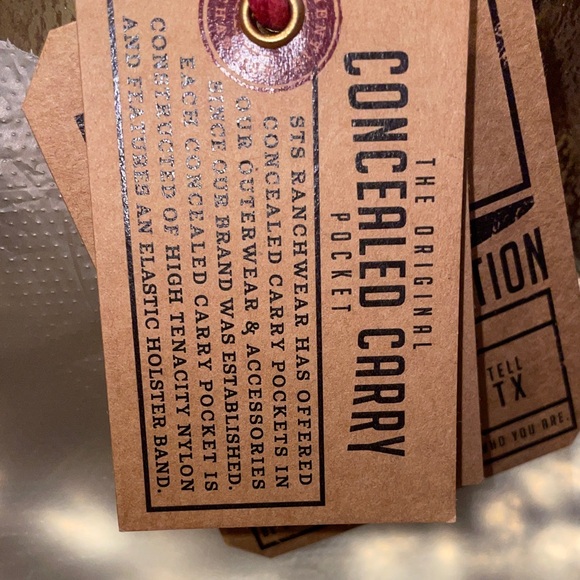 STS Ranchwear Gold and Brown Backpack - Picture 6 of 6